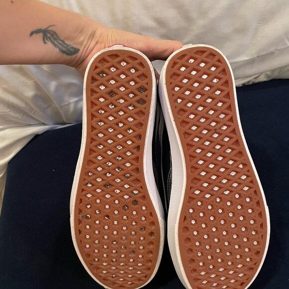 Vans Black and White Sneakers - Picture 7 of 9